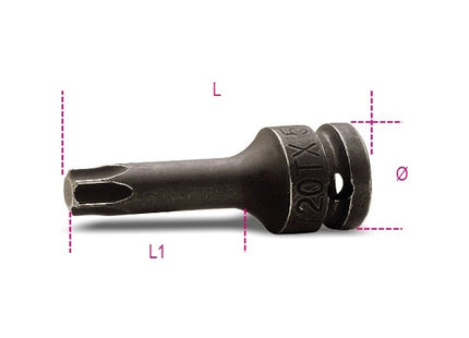 BETA   720TX CHIAVE A BUSSOLA MASCHIO MACCHINA TORX 1/2" T60