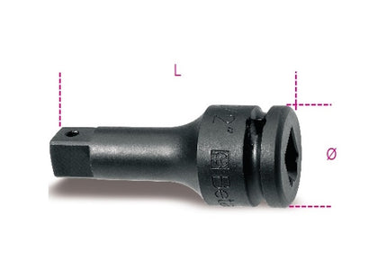 BETA   720/20 PROLUNGA MACCHINA QUADRO MASCHIO E FEMMINA MM 75 1/2"