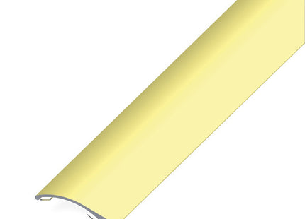 ALFER PROFILO DI COMPENSAZIONE ADESIVO ALLUMINIO OTTONE MM38,5X7,5 MT1