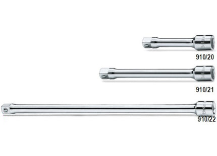 BETA   910/21 PROLUNGA CON ATTACCO QUADRO MASCHIO E FEMMINA 3/8" MM125