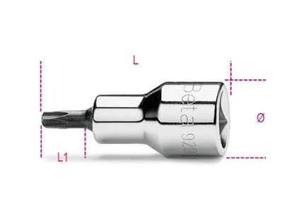 BETA   920TX CHIAVE A BUSSOLA A MANO 1/2" TORX T50L