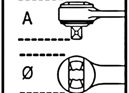 BETA   920/55LC CRICCHETTO REVERSIBILE 72 DENTI 1/2"  LOCKING SYSTEM*