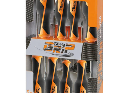 BETA  1263/D8 SERIE DI 8 GIRAVITI A TAGLIO E A CROCE (A2024)