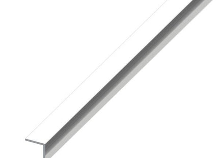 ALFER ANGOLARE LATI UGUALI ALLUMINIO ANODIZZATO CROMATO MM15X15X1 MT2,5