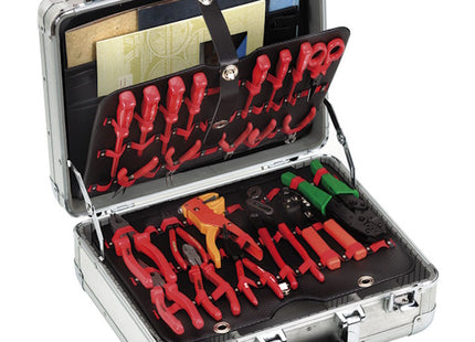 FERVI VALIGIA PORTAUTENSILI IN ALLUMINIO MM440X390X185