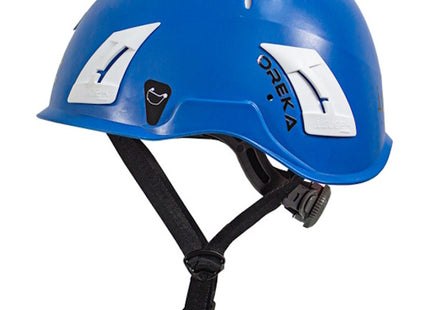 IRUDEK ELMETTO MOD. OREKA PER LAVORI IN QUOTA EN 397 COLORE AZZURRO