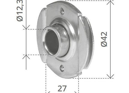 BOLIS CUSCINETTO TONDO PER SUPPORTO A LEGNO TAPPARELLE