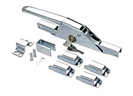 COMUNELLO CARIGLIONE "CAR" CON CILINDRO PER ASTE MM14X14 ART.682 ZINCATO