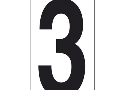 NUMERO ADESIVO NERO FONDO BIANCO MM125X 70 (3)