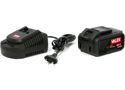 VALEX KIT ONEALL 1 BATTERIA DA 18V 3,0AH E CARICABATTERIA DA 1,7AH