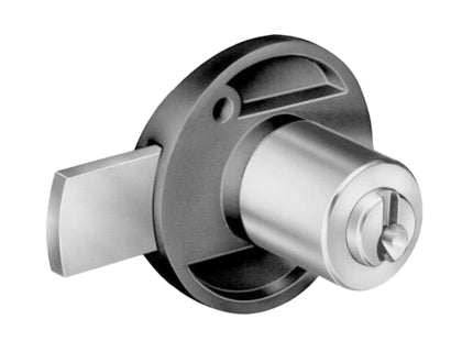 MERONI SERRATURA PER MOBILI CON CILINDRO MM.20 ART.2131 BIANCO