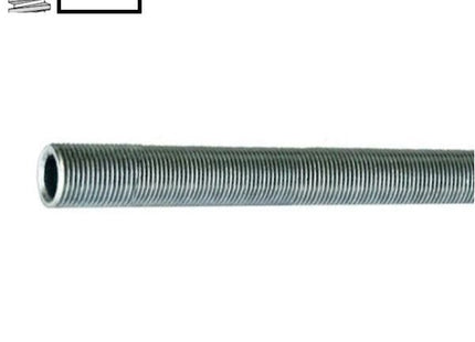 ALFER BARRA FILETTATA VUOTA ACCIAIO ZINCATO M10X1 MT1