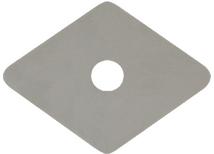 FRIULSIDER GUARNIZIONI ROMBOIDALI IN POLIETILENE MM27X27 FORO MM6 PZ100