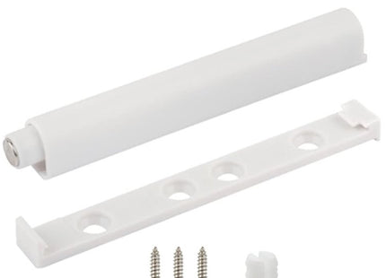 METAL STYLE PREMI/APRI CON MAGNETE IN PLASTICA BIANCO MM120X75