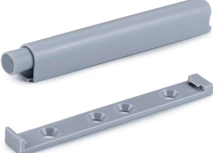 METAL STYLE PREMI/APRI CON PARACOLPO IN PLASTICA GRIGIO MM120X75