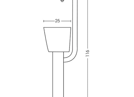BEL-FER FONTANA CACTUS IN FERRO COLORE RUGGINE