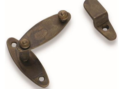 METAL STYLE CHIUSURA CON BATTUTA IN OTTONE ANTICO MM60X60