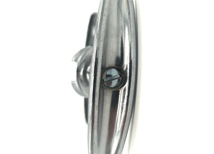 MANIGLIA MARTELLINA PER BASCULANTI CON RONDELLA QUADRO MM8 CROMATA*