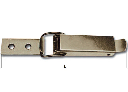 MINUTEX CHIUSURA A LEVA GIGANTE MM190 ACCIAIO NICHELATO