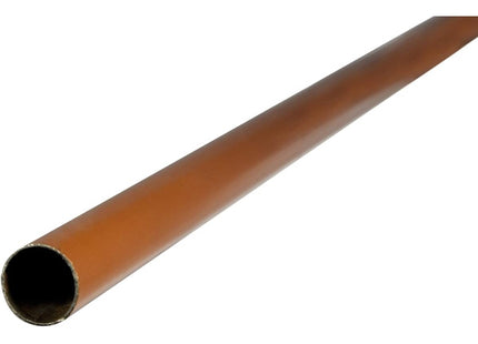 SODIFER TUBO PER ARMADIO TONDO IN FERRO PLASTIFICATO MARRONE CM120