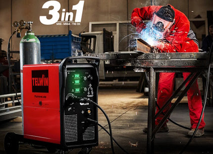TELWIN SALDATRICE MULTIFUNZIONE MMA/MIG/TIG MASTERMIG 275I 400V*