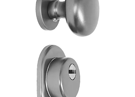 AZZI KIT GUARNITURA ESTERNO PORTE CON DEFENDER CROMO SATINATO