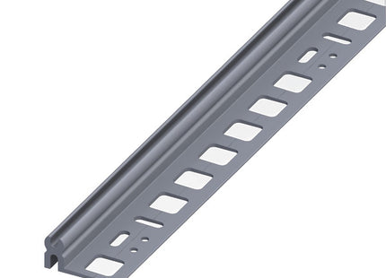 ALFER PROFILO DI SUPPORTO PVC GRIGIO MM13,5X30 MT1