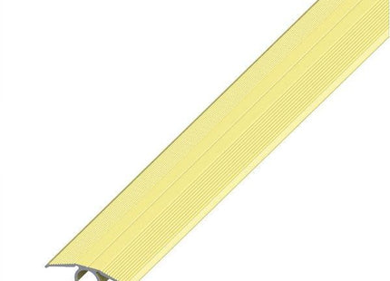 ALFER PROFILO DI COMPENSAZIONE ALLUMINIO ANODIZZATO OTTONE MM33 MT2