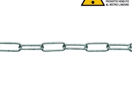 MINUTEX CATENA FILO IN ACCIAIO NICHELATO MOD. 885 D.MM 2,2