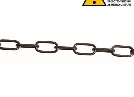 MINUTEX CATENA FILO IN ACCIAIO BRONZATO MOD. 885 D.MM 2,2