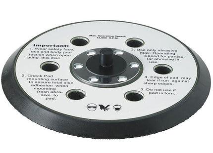 CHICAGO PNEUMATIC PLATORELLO VELCRATO D.MM150 CON 6 FORI