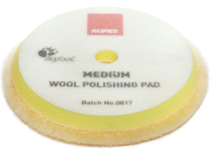 RUPES TAMPONE IN LANA GIALLA MEDIUM D.MM150/170 CONF.DA PZ2*