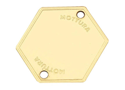 MOTTURA MOSTRINA COPRIFORO SENZA ENTRATA CHIAVE ANODIZZATO ARGENTO