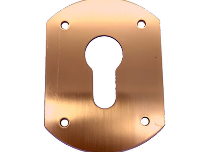 MOTTURA MOSTRINA A BOTTE PER CILINDRO A PROFILO EUROPEO BRONZO