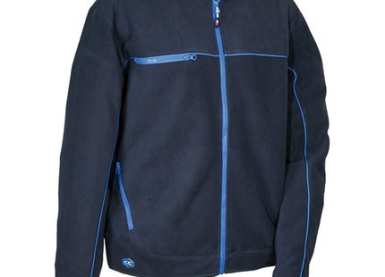 COFRA GIACCA IN PILE ASYMA COLORE NAVY/ROYAL TG. M