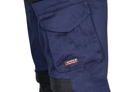 COFRA PANTALONE CARPENTER COLORE NAVY/NERO TG. 44