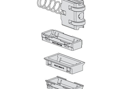 CISA GRUPPO RULLO PER SERRATURA DA INFILARE COMPATIBILE CON SERIE 49000