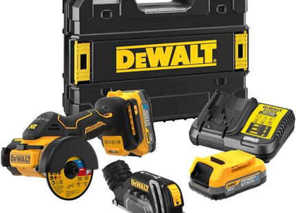 DEWALT MINI TRONCATRICE A BATTERIA 18V 1,7AH ART. DCS438E2T-QW