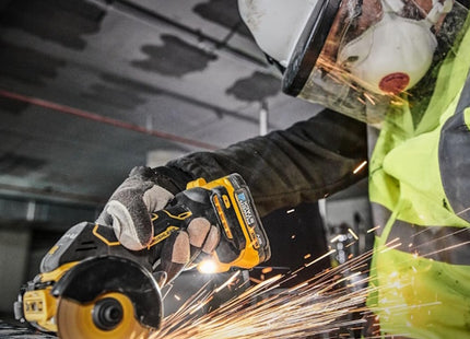 DEWALT MINI TRONCATRICE A BATTERIA 18V 1,7AH ART. DCS438E2T-QW