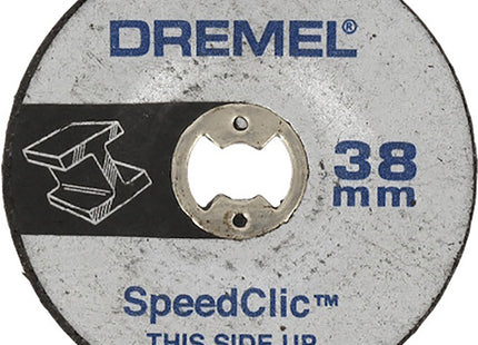 DREMEL ART. SC541 DISCHI ABRASIVI D.MM38 EZ SPEEDCLIC CONF.DA PZ2