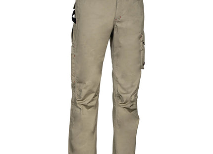 COFRA PANTALONE DRILL MULTITASCHE COLORE CORDA/NERO TG. 56