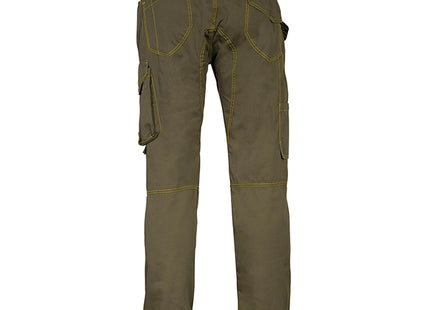 COFRA PANTALONE DRILL MULTITASCHE COLORE FANGO/NERO TG. 46