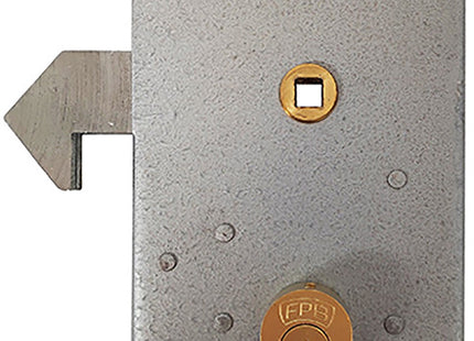 FANGAZIO SERRATURA DA APPLICARE A GANCIO CON CILINDRO LUNGO SX