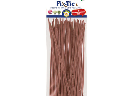 TENAX FASCETTE MULTIUSO ART. FIX-TIE L MM200X4,8 COLORE MARRONE PZ50