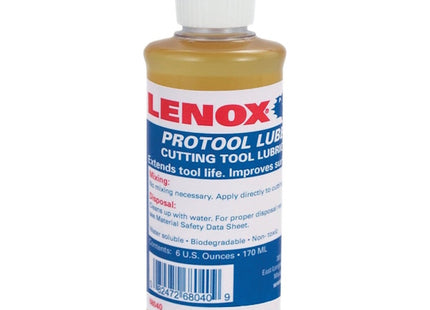 LENOX OLIO DA TAGLIO PROTOOL LUBE IN FLACONE DA ML200 ART.68040
