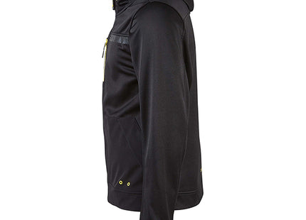 U-POWER FELPA IN TESSUTO CON ZIP GALAXY COLORE BLACK CARBON TG.XXL