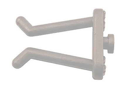 GANCI EXPO PER PANNELLI FORATI IN FIBRA DI VETRO A V PZ5