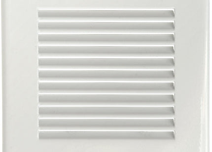 LA VENTILAZIONE GRIGLIA METALLO DA SOVRAPPORRE MM140X140 BIANCO