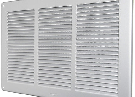 LA VENTILAZIONE GRIGLIA METALLO DA SOVRAPPORRE MM340X240 BIANCO