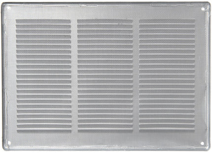 LA VENTILAZIONE GRIGLIA METALLO DA SOVRAPPORRE MM340X240 BIANCO